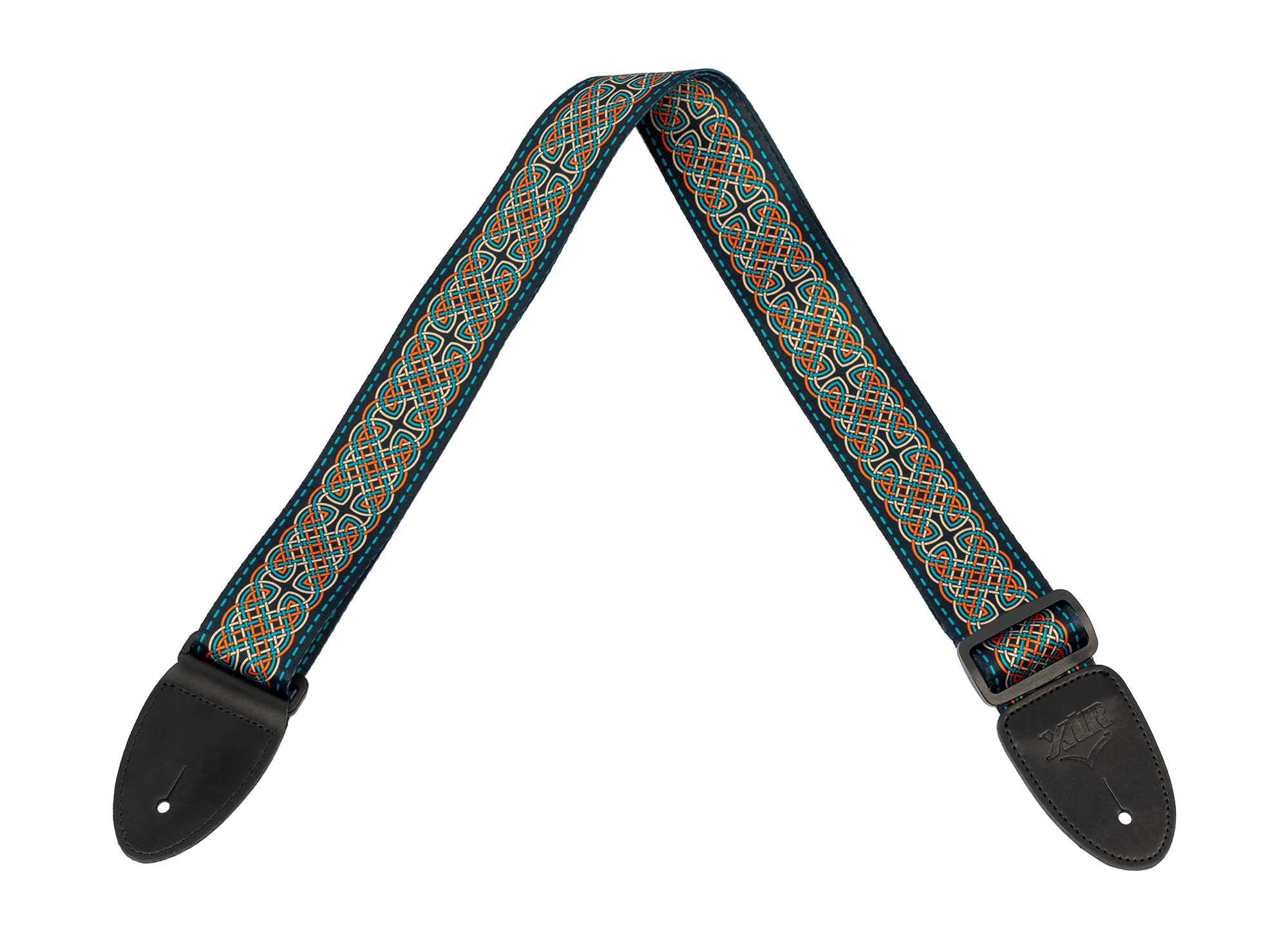 XTR | LS411 | Guitar Strap. | Red, Gold and Blue XTR | LS411 | Guitar Strap. | Red, Gold and Blue